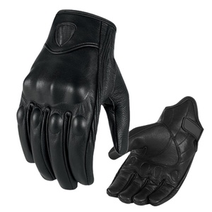 Guantes de Motocross Profesionales de Piel Sintética PU, Diseño Personalizado, Venta al Por Mayor, Resistentes al Viento, con Protección para Pantalla Táctil - Product Image 1
