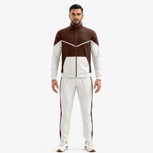 Ensemble de survêtement athlétique élégant pour hommes, vêtements de sport confortables à séchage rapide, tenue de jogging et d'entraînement pour la salle de sport - Product Image 1