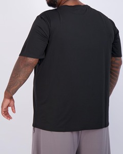 Camisetas de Cuello Redondo 100% Poliéster para Hombre, Logotipo Personalizado, Color Sólido, Alta Calidad, Transpirables, Lisas, Básicas - Product Image 3