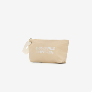 Nylon Portable Zipper Cosmetic Bag with Water Resistant Foldable Design for Easy Storage and Carry - Product Image 2