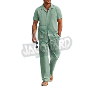 Prix Compétitif Nouveauté Été Ensemble Décontracté Homme : T-shirt Manches Courtes et Short Uni – Survêtement de Marque pour Homme - Product Image 2