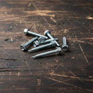 B2B Bulk Supply Inch System Hex Washer Head <b>Screws</b>-High Quality <b>Galvanized</b> Carbon Steel Class 4.8 & 6.8 Coarse Thread Fasteners - Product Image 5