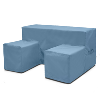 Fundas para Sofás Seccionales en Forma de U al por Mayor, Fundas Protectoras Modernas y Minimalistas, Resistentes al Polvo, 100% Impermeables, Oxford 600D de Alta Resistencia, Protección UV 50+