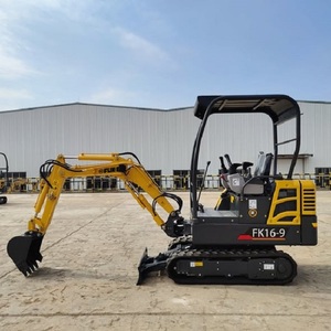 Mini-excavatrice sur chenilles fiable avec moteur PLC, pompe, structure durable, performance énergétique efficace et fonctionnement flexible pour l'aménagement paysager - Product Image 6