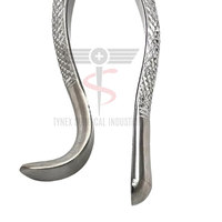 Forceps Ekstraksi Gigi Manual dari Baja Tahan Karat yang Tahan Lama Bersertifikat CE Dapat Digunakan Kembali Ringan Desain Terbaru 2025
