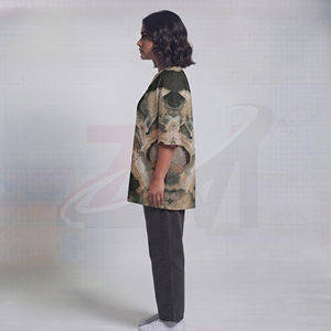Camiseta Oversize para Mujer con Estampado Sublimado Completo, Ropa Casual Premium, Fabricación en Masa, Suministro de Fábrica con Logotipo - Product Image 3