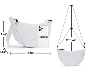 Bolso Bandolera Deportivo Unisex Roziv, Impermeable, de Nailon, para Viajes y Uso Diario - Product Image 5