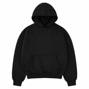เสื้อฮู้ดดี้ผู้ชายแบบหนา คุณภาพสูง สไตล์ลำลอง/สปอร์ต  ปักโลโก้แบบนูน 3 มิติ  รับผลิตแบบ OEM/สั่งทำพิเศษ - Product Image 2