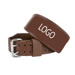 Ceinture de musculation unisexe en cuir de vachette - Soutien dorsal antidérapant pour la musculation et l'entraînement de force - Protection avancée - Product Image 5