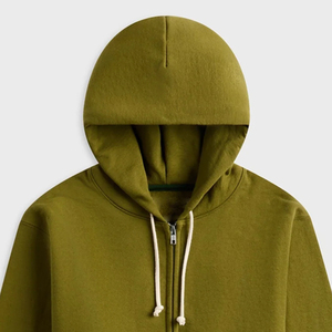 Sudadera con capucha para mujer con cierre de cremallera, diseño de logotipo personalizado y capucha ajustable con cordones para compradores al por mayor / Diseño a precio económico - Product Image 2