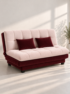 Sofá Cama Convertible Roblox Marrón de Emerald Sofa Manufacturer, Sofá para Hotel, Apartamento, Villa, Casa, Tela Personalizada con Respaldo Acolchado - Product Image 1