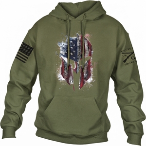 Sudadera con Capucha Negra para Hombre, 100% Algodón, Corte Regular Informal, Ropa de Invierno, Impermeable, Transpirable y Ecológica - Product Image 4