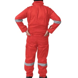 Combinaisons réfléchissantes personnalisées à haute visibilité de conception légère et durable pour le travail industriel et la sécurité - Product Image 2