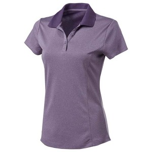 Chemises polo à logo personnalisé, manches courtes, polyester, pour femmes, chemises polo de golf vierges, chemises polo d'été pour femmes, vêtements de sport - Product Image 1