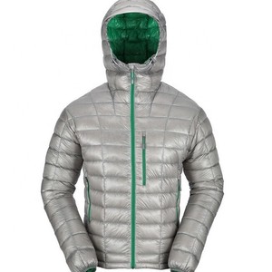 Men Outdoor Hiking Custom Ultralight Thin <b>Packable</b> Hooded 900 Fill Goose Feather Down <b>Jacket</b> Winter <b>Jacket</b> - Product Image 1