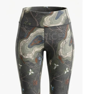 Leggings de chasse mi-mollet décontractés pour l'extérieur, tricotés, respirants, écologiques, à séchage rapide, en polyester/nylon, pour la chasse au cerf, la randonnée en forêt et la pêche - Product Image 4