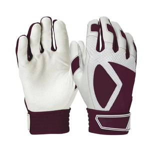 Gants de frappeur de baseball en cuir personnalisés pour gaucher, avec protection complète des doigts, paume épaissie et rembourrée, légers, avec accroche pour une meilleure adhérence - Product Image 6