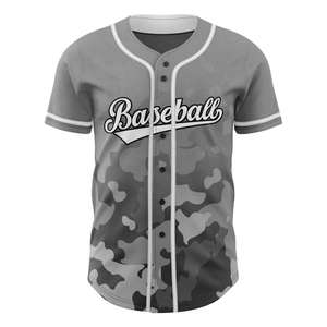 เสื้อเบสบอลคุณภาพสูงแบบติดกระดุม ขายส่งราคาถูก สั่งทำได้ตามแบบ พร้อมบริการ OEM ODM สำหรับผู้ชาย - Product Image 2