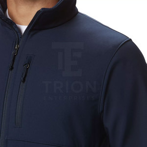 Veste softshell d'hiver personnalisée avec logo, prix imbattable, veste softshell à marque privée pour la vente en ligne - Product Image 3