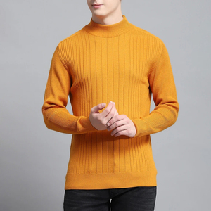 T-shirt à col montant pour homme de haute qualité, 100% coton, coupe ample, uni, pour un usage quotidien, destiné aux détaillants - Product Image 1