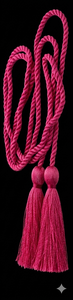 ผ้าม่านกำมะหยี่สีเขียวพร้อมพู่เชือกสีชมพูสำหรับตกแต่งห้องนั่งเล่น - Product Image 2