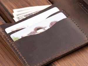 Genuine Leather <b>Wireless</b> <b>Charging</b> Short Travel Wallet with Power Bank Phone Holder <b>Case</b> Cover Purse Anniversary - Product Image 6