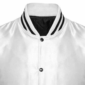 High Quality Custom <b>Canvas</b> Varsity <b>Jacket</b> Premium Baseball Letterman <b>Jacket</b> with Front Logo Customized Color & Logo - Product Image 3