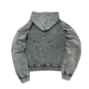 <b>Top</b> Trending Lightweight Men Sublimation <b>Distressed</b> Hoodies Wholesale New Style Polyester Cotton Men <b>Distressed</b> Hoodies - Product Image 2