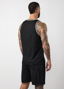 Ventes chaudes, nouveautés, débardeur de sport unisexe en polyester/coton respirant, séchage rapide, tricoté, couleur personnalisée, grande taille pour hommes - Product Image 2