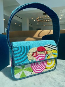 Sacs à main perlés personnalisés pour femmes, sacs de luxe faits à la main avec des perles pour filles - Product Image 2