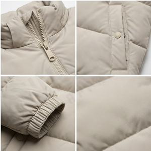 Veste polaire personnalisée à la mode pour homme Veste brillante Vestes en duvet - Product Image 4