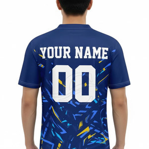 Último Estilo, Camiseta de Fútbol Transpirable de Manga Corta, MOQ Bajo, Diseña Tu Propia Ropa Deportiva para Venta en Línea - Product Image 2