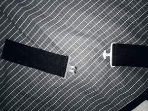 Couverture de concours équestre de luxe en velours matelassé or rose avec col en fausse fourrure |   Couverture de spectacle équestre haut de gamme pour chevaux - Product Image 4