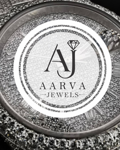 Montre habillée mécanique en acier inoxydable avec cadran en cristal et pierres précieuses, bracelet de 18 mm, aspect diamant - Product Image 6