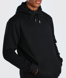 Men's Black Hooded Tracksuit Full Length Sweatshirt Jogger Set Striped Red Side Panels Breathable Polyester Autumn Wear - Product Image 6