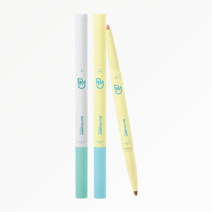ดินสอเขียนขอบปากแบบกำหนดเอง+ลิปไลเนอร์ P02 สีชมพูพีโอนี่ 1 ชิ้น Dear May 2in1 Plumpy Lip Liner 0.36 กรัม ติดทนนาน ไม่เลอะ - Product Image 3