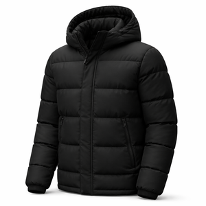 Chaqueta Acolchada para Hombre con Capucha para Pedidos al por Mayor - Proveedor Mayorista de Calidad Premium Personalizada - Product Image 3