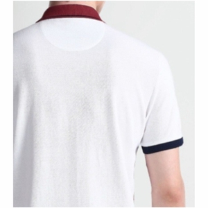 เสื้อโปโลผู้ชายสำหรับฤดูร้อนแบบปรับแต่งได้ คุณภาพสูง ผลิตจากโพลีเอสเตอร์/ผ้าฝ้าย เสื้อกอล์ฟ มีไซส์พลัส พร้อมลายพิมพ์ - Product Image 6