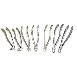 10Pcs Set Stainless Steel Manual Dental <b>Tooth</b> Extraction Forceps Adults <b>Teeth</b> Extracting Pliers Surgical Dental Instrument CE - Product Image 3