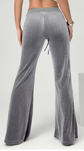 Pantalones Deportivos de Cintura Alta Elástica para Mujer, Marca Hardhoodi, con Bolsillos, Corte Acampanado, para las Cuatro Estaciones - Product Image 2