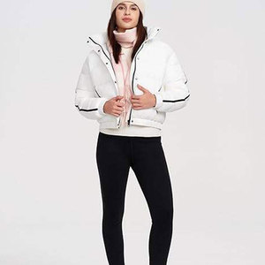 Women's Bubble <b>Jacket</b> High Quality Winter Coat Slim Fit <b>Puffer</b> Coat Stand Collar Woven Fabric Wholesale - Product Image 1