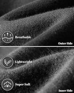 Ensemble de survêtement décontracté à capuche pour homme, chaud, deux pièces, pour l'hiver, mode, sport, 100 % coton, vêtements de loisirs, fermeture à cordon - Product Image 4