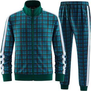 Trajes Deportivos para Hombre al por Mayor, Hechos a Medida, de 2 Piezas, con Cuello Alto, Manga Larga, Chaqueta con Bolsillos Laterales Dobles y Pantalones Deportivos - Product Image 3