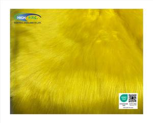 Tela de Piel Sintética de Alta Calidad de Tailandia, 100 cm de Largo, Color Amarillo, para Disfraces, Ropa, Abrigos, Juguetes, Zapatos, Decoración del Hogar - Product Image 4