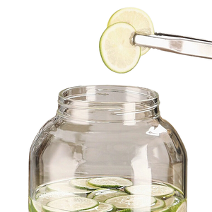 Distributeur de boissons en verre à haute teneur en borosilicate de 1 gallon - Product Image 4