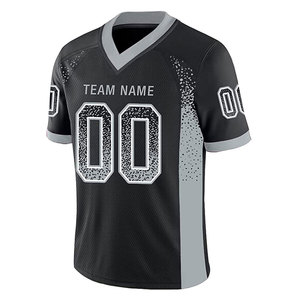 เสื้อฟุตบอลคอวีสำหรับฝึกซ้อม ลายพิมพ์แบบซับลิเมชั่น สายรัดแบบพิเศษ แขนสั้น ระบายเหงื่อได้ดี เสื้อตาข่ายสำหรับแฟนบอล แบบสั่งทำได้ 男女兼用 - Product Image 4