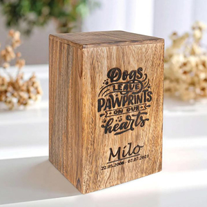 Handcrafted Wooden Urn for Memorial Purposes Elegant Wooden Funeral Urn for Adults by AYAANS - Product Image 3