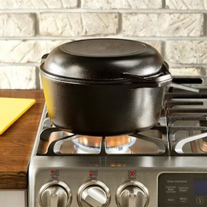 Professional Grade Dutch Oven With Durable Cast Iron Construction Smooth Enameled Finish Superior Heat Retention - Product Image 2