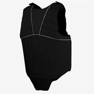 Protector Corporal Ecuestre Personalizado en Negro y Azul Marino, Chaleco de Seguridad para Montar a Caballo, Protección Contra Impactos de Espuma EVA, Venta al Por Mayor OEM - Product Image 1