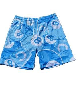 Short en maille personnalisé pour homme Short de sport Street Wear Jogger de gym Basketball Double couche Sublimation 100% Short en polyester - Product Image 1